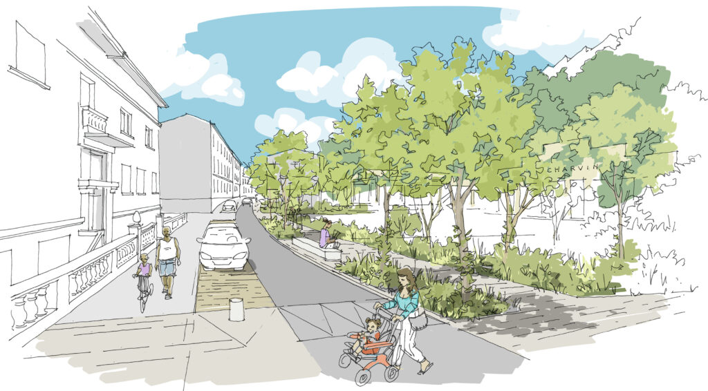 ZAC Châteaucreux, espaces publics